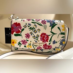 NWT♠️Kate Spade Garden Bouquet Conv Crossbody